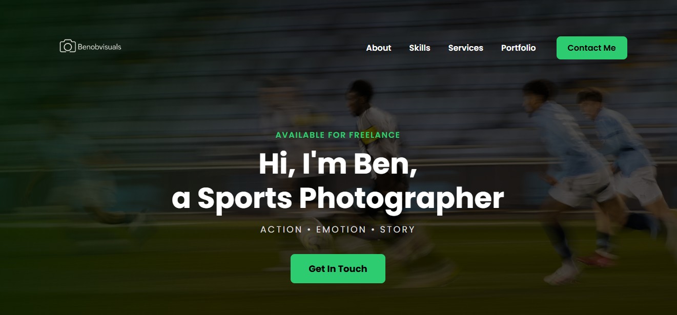 Screenshot of Project 2